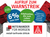 Warnstreik Poster